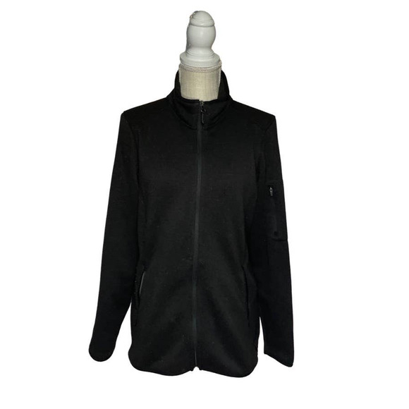 L.L. Bean Men's Fitness Full Zip Fleece Jacket - Picture 2 of 5